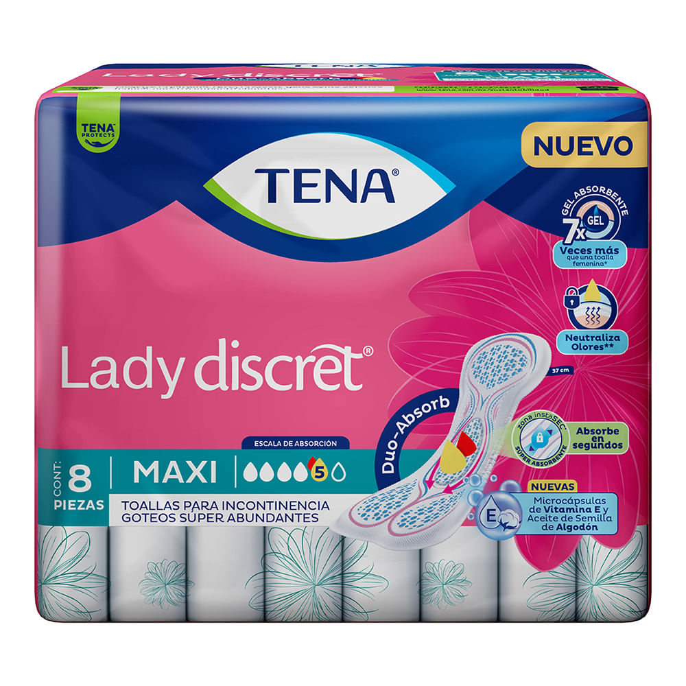 TENA Lady MAXI 8pzs